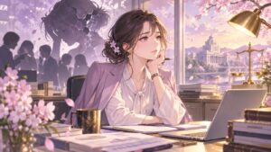 「理解されないと言う「絶望感」こそが人を死に追いやるのですよ」を題材にした架空の成人人物のアニメ風イラスト